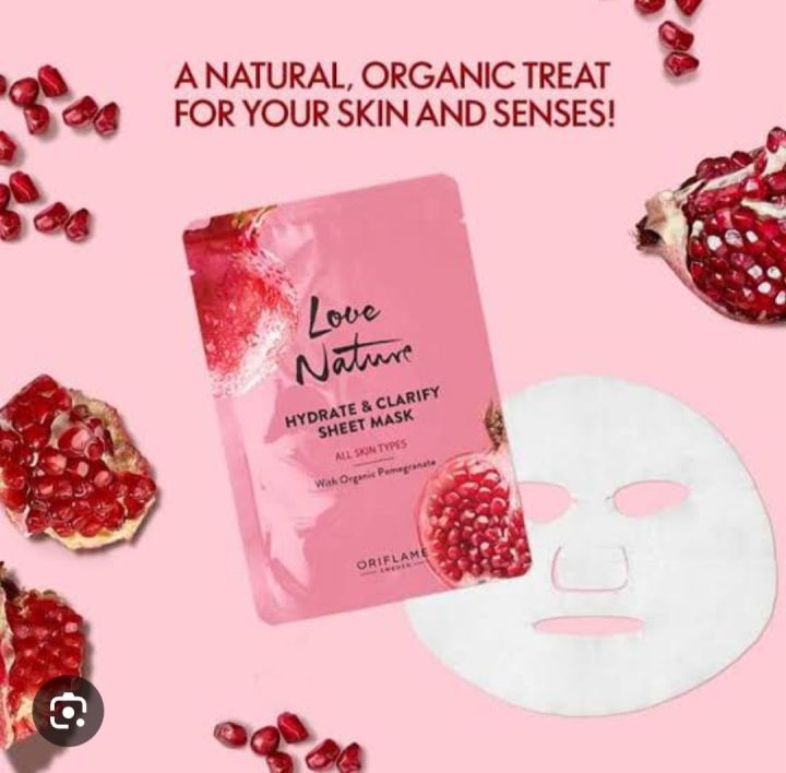 Love Nature Sheet Mask By Oriflame