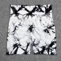 Seamless High Waist Shorts Women Tie Dye Shorts Sexy Hip Liftting Stretchy Yoga Shorts Workout Running Knited Skinny Gym Shorts. 