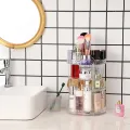 Cosmetics Organizer 360 Degree Diamond Rotatable Cosmetics Storage Box. 