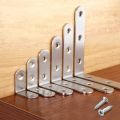 Steel L Shaped Support Angle with Screw for Wall, Size:- 1'' X 1". 
