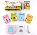 Kids Learning Flash Card Speech Therapy Machine Toy Rechargeable Reader 224 Sight Word Interactive Educational Talking Flash Card for kids toy. 