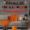 Movie Night Party Decoration Do You Like Scary Movies Banner Hallow Horror Movies Night Party Decor Have a Killer Scream Party D. 
