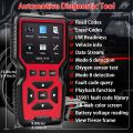 2024 V519 Professional OBD2 Scanner - USB-powered, real-time data diagnostic tool for checking engine lights in most cars. 