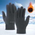 Winter Thick Warm Gloves for Men and Women All Finger Cold Windproof Outdoor Running Skiing Cycling Finger Gloves Accessories. 