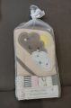 Baby hooded towel and face towels. 