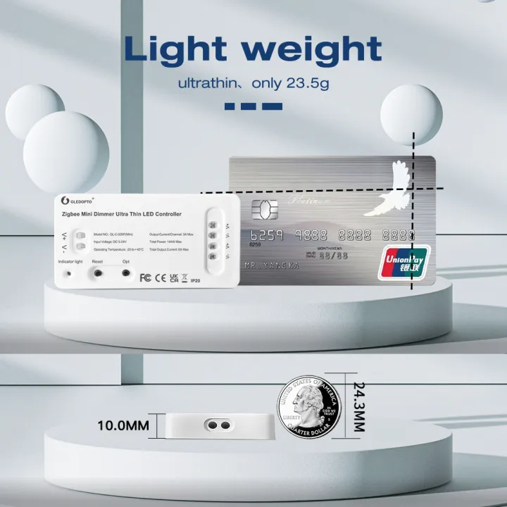 TUYA%20Zigbee%203.0%20Mini%20RGBCCT%20RGBW%20CCT%20DIM%20LED%20Controller%20DC%205V%2012V%2024V%20Smart%20Dimmer%20With%206%20Zone%20RF%202.4G%20Remote%20Frequency%20Adjusta%20-%20Image%205
