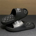 New Casual Innovative Design Men's Shoes Eva Soft Sole Lightweight Home Slippers High Quality Exclusive Brand Slippers. 