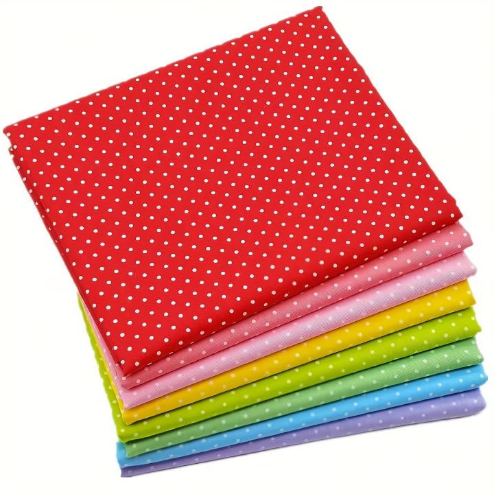 8pcs%20Fat%20Quarters%20plaid/polka%20dot%20patchwork%20fabric%20bundles,%20used%20for%20sewing%20processes%20and%20hand%20DIY%20projects%20as%20quilted%20fabrics%20-%20Image%206