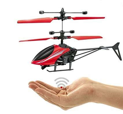 Flying Helicopter,Remote Control Helicopter for 6 + Years Boys Indoor and Outdoor Helicopter, Palm Sensing Helicopter