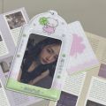 Cute Bear Bunny Cat PVC Card Holder Versatile School Meal Card Idol Photocard Storage Display Ins Style.