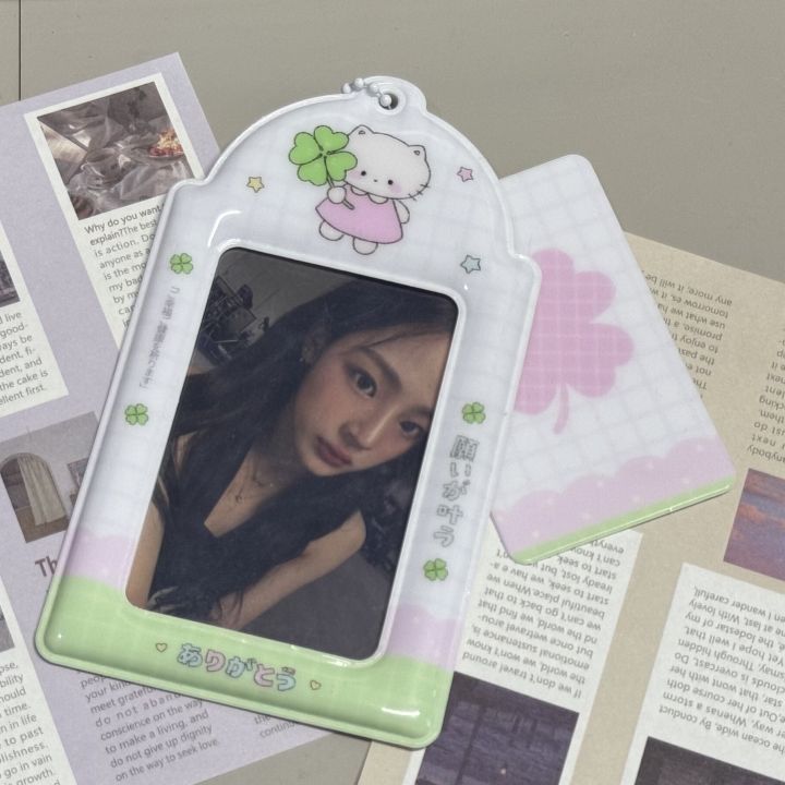 Cute%20Bear%20Bunny%20Cat%20PVC%20Card%20Holder%20%20Versatile%20School%20Meal%20Card%20Idol%20Photocard%20Storage%20Display%20Ins%20Style%20-%20Image%204