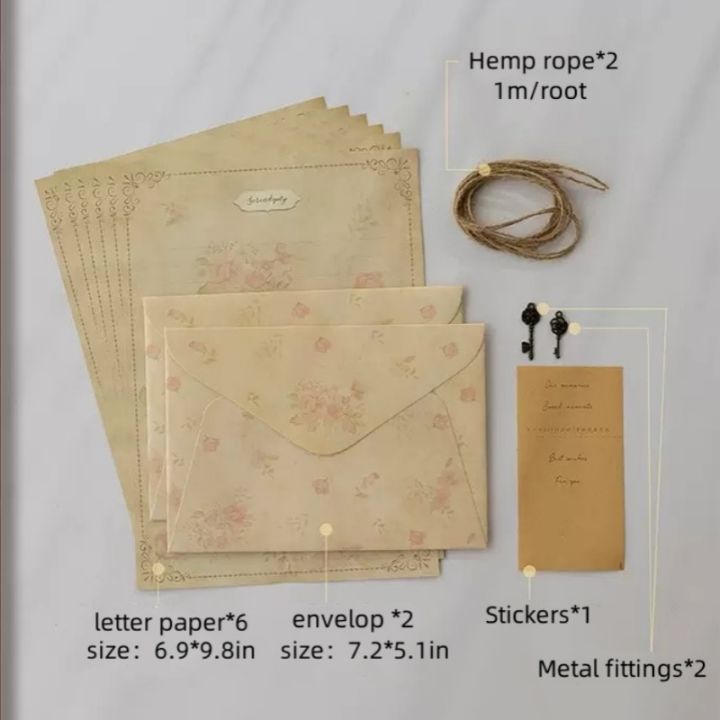 1%20Set%20of%20Vintage%20Rose%20Envelope%20Set%202%20Letter%20Paper,%206%20Letter%20Paper%20Romantic%20Handwritten%20Confession%20Letterhead%20-%20Image%206