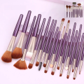 Makeup Brush Set 18 PCs Blush Powder Foundation Brush Eye Shadow Brush Beauty Tools. 