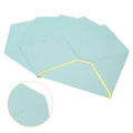 10Pcs V Flap Envelopes 7 x 5'' Luxury Style Gold Border Greeting Card Envelope for Invitations Weddings. 