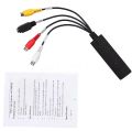 USB Video Capture Device USB 2.0 Easy to Cap Video TV DVD VHS DVR Capture Adapter Easier Cap support Win10 Newest. 