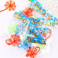 10-50 Pcs Fun Color Sticky Spider Web for Birthday Halloween Prank Horror Party  Souvenir Decorative Carnival  Pack. 