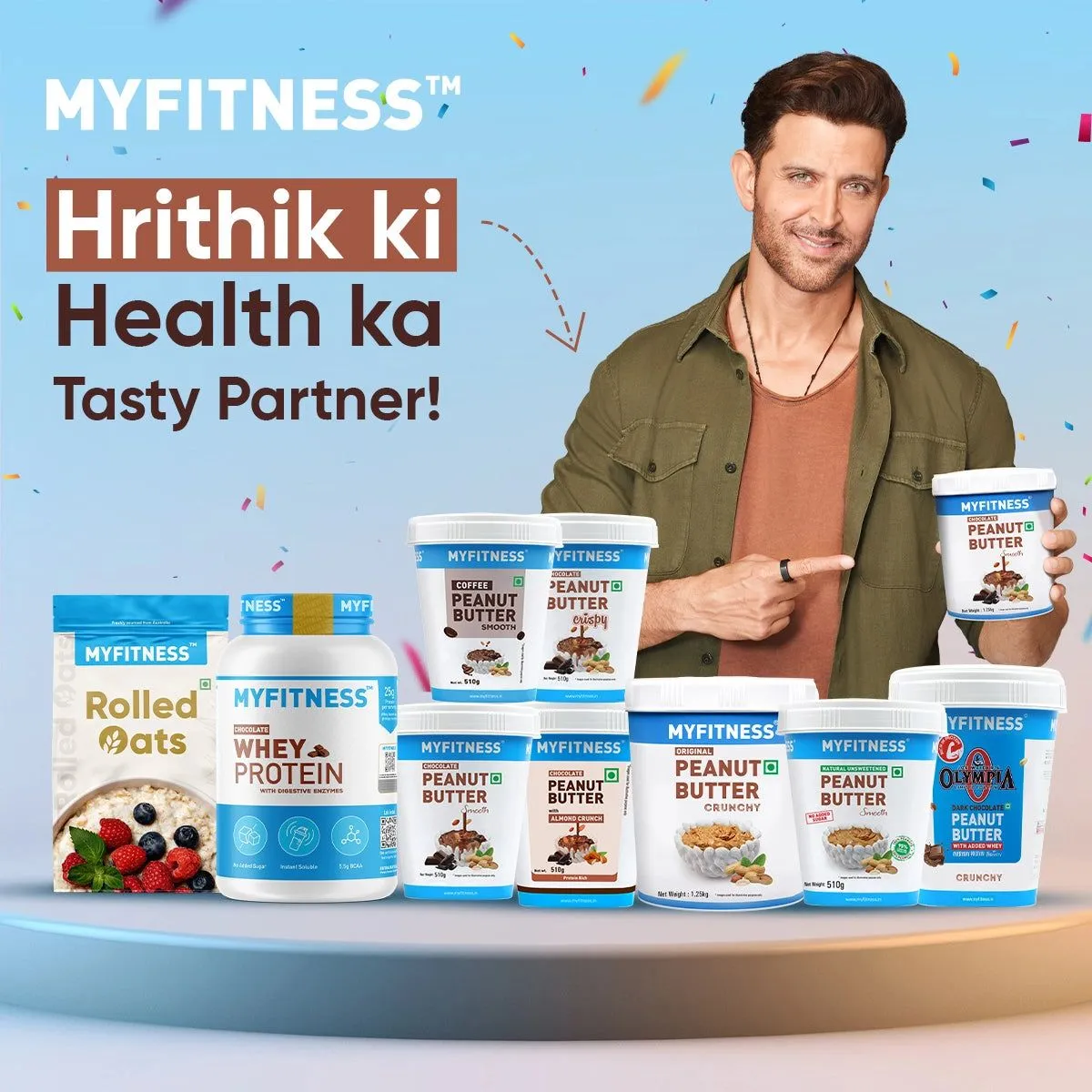 Myfitness Chocolate Peanut Butter Crunchy | 23g protein per 100g - Image 3