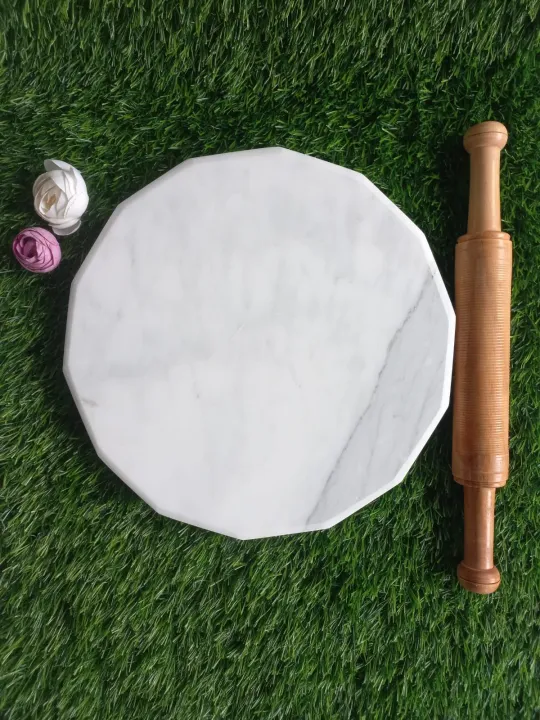 graze with aimee on instagram: Marble Stone Roti Maker with Belon • 100% Natural Stone Material ...