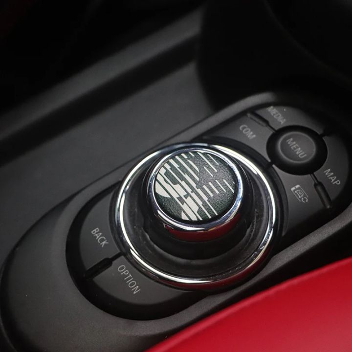 Car%20Central%20Control%20Multimedia%20Button%20Cover%20Trim%20Knob%20Sticker%20For%20mini%20cooper%20F55%20F56%20F57%20Car%20Accessories%20Interior%20Stickers%20-%20Image%204