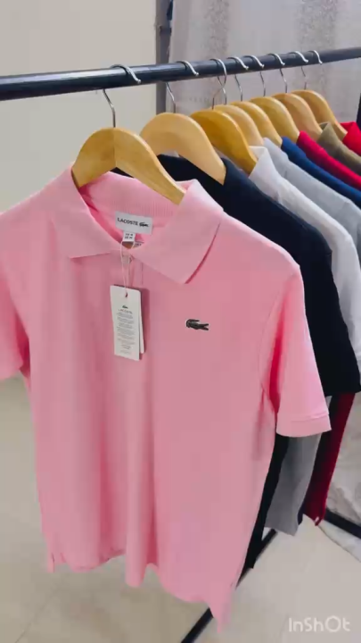 Crocodiles Men's Custom Slim Fit Pony Embroidered Short-Sleeved Polo Shirt