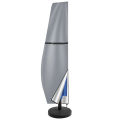 Patio Umbrella Parasol Cover Waterproof Outdoor Anti-UV Protective Cover with Zipper Cantilever Parasol Rain Cover. 