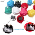 Arcade Push Button, Sanwa Hitachi Controller, Neo Geo, Nintendo Joystick, DIY Kit, Micro Switch Button, 10Pcs 24mm, 30mm buttons. 