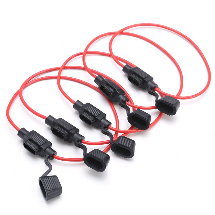 5/10pcs%20Car%20Mini%20Blade%20Adapter%20Fuse%20Holder%20Splash-proof%20for%2012V%20Wire%20Cutoff%20Switch%20Socket%20Damp%20Proof%20Splash%20Proof%20Fuse%20Socket%20-%20Image%207