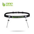 MAP BROTHER M3020 Unisex Triathlon Marathon Race Number Belt With Gel Holder Running Belt Cloth Belt Motor Running Outdoor Sport. 