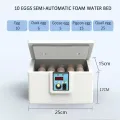 USB Egg Incubator with Thermostatic Incubator Manual Turnover Poultry Incubator Bionic Waterbed and Incubator All-in-One Machine. 
