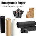 2MX10M Honeycomb Paper, Shockproof Buffer Packaging Paper, Degradable Environmental Protection Kraft Paper Flower Packaging. 