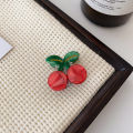 Formal: Mini Acetate Clip, Cute Fruit Hair Clip, Top Clip with High-end Feel, Side Clip for Tousleds, Hair Accessory. 