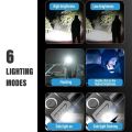 New Ultra Bright Flashlight 4/6/8*P35 LED Mini Super Bright Torch USB Rechargeable Waterproof Light With Magnet Emergency Lamp. 