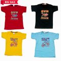 4 Pis Half Hata T Sirt For For Baby Boys.