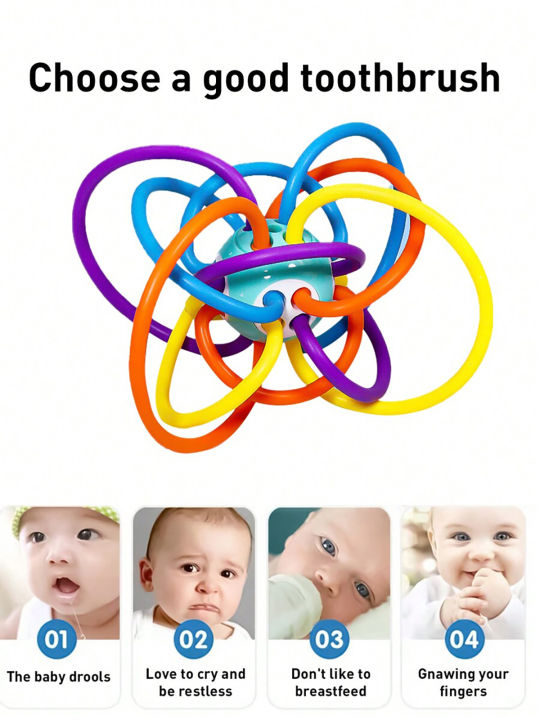 Baby%20Manhattan%20Grasping%20Ball%20-%203-in-1%20Teether,%20Rattle,%20and%20Soft%20%20Grasping%20Toy%20for%20Early%20Education%20and%20Teething%20Relief%20-%20Image%202