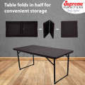 Supreme Congo Portable Folding Plastic Fiber Table. 