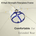 Portable Folding Umbrella Hat UPF 50+ UV Protection Waterproof Hands-Free Gardening & Fishing Head-Wear for Sunscreen.
