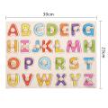 Wooden Puzzle Montessori Toys for Children Animal Traffic Hand Grab Boards Cartoon Kids Early Learning Educational Toy TMZ.