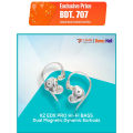 KZ EDX Pro Hi-Fi bass Dual Magnetic Dynamic Earbuds with Mic. 