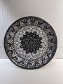 Pack OF 6 Melamine Diner  Medium plates Irani Design Double glazed quality oven safe Serving For Rice And Curry. 
