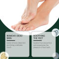 Exfoliating Tea Tree Foot Scrub Helps Remove Dead Skin Soften Rough Dry Feet Skin Cleansing Moisturizing Smooth Cracked Heels.