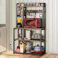 5-Layer Kitchen Storage Rack - Organizer with Lid. 