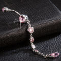 KUNIU 1pc Fashion Long Geometric Belly Ring Women's Fit Piercing Body Jewelry.