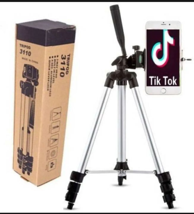 Daraz Tripod For Videos 3366 Aluminium Tripod Stand Combo For