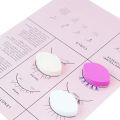 Beginner Lash Map Chart Wispy Lashes Pratice Chart Eye Shape Sponges Reusable Lash Extension Practice Lash Mapping  Makeup. 