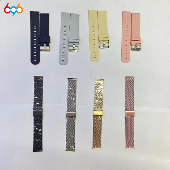 Budget Wrist Silicone 20 mm Watch Strap 314-VIOLET_K0024232