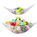 Mesh Net Toy Hammock Corner Stuffed Animals Kids Baby Hanging Storage Organizer. 