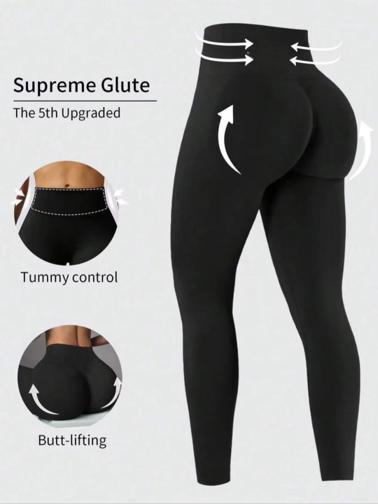 Womens%20Daily%20Athletic%20High%20Waist%20Skinny%20Leggings%20Tummy%20Control%20Hip%20Lifting%20Stretch%20Pants%20For%20Yoga%20Fitness%20Running%20Cycling%20-%20Image%207