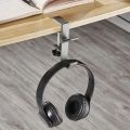 Multi Functional Headphone Stand Table Side Hanging Storage Rack for /Airpods Max Gaming Headset Bag Universal Metal Holder. 
