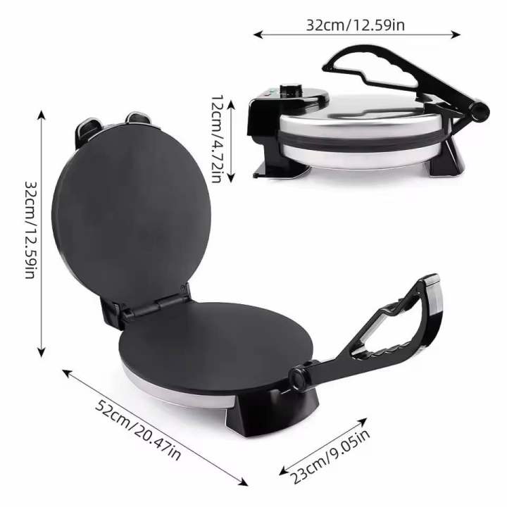 Premium%2010-Inch%20Roti%20Maker,%20Bread%20Maker,%20Chapati%20Press%20&%20Flatbread%20Maker%20%E2%80%93%20Non-Stick%20Plates,%20Stainless%20Steel,%201800W%20Double%20Heating%20-%20Image%205