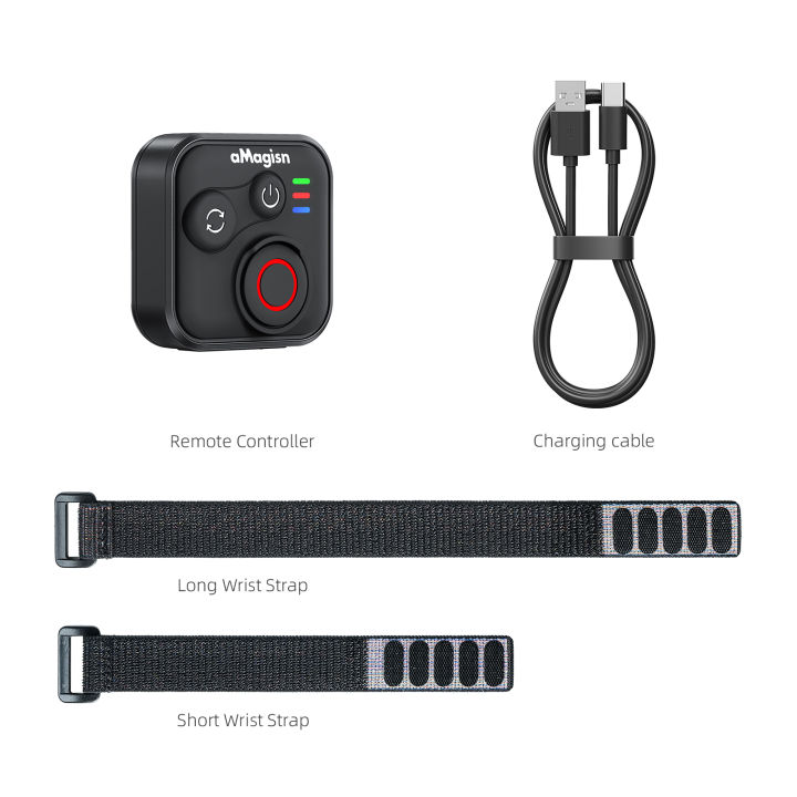Wireless%20Bluetooth%20Remote%20Control%20with%20Wrist%20Strap%20for%20Insta%20360%20X5%20X3%20X4%20GO%203S%20ACE%20Pro%202%20%2013/12/11/10/9/8%20Action%20Camera%20-%20Image%207